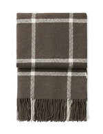 Tartan throw