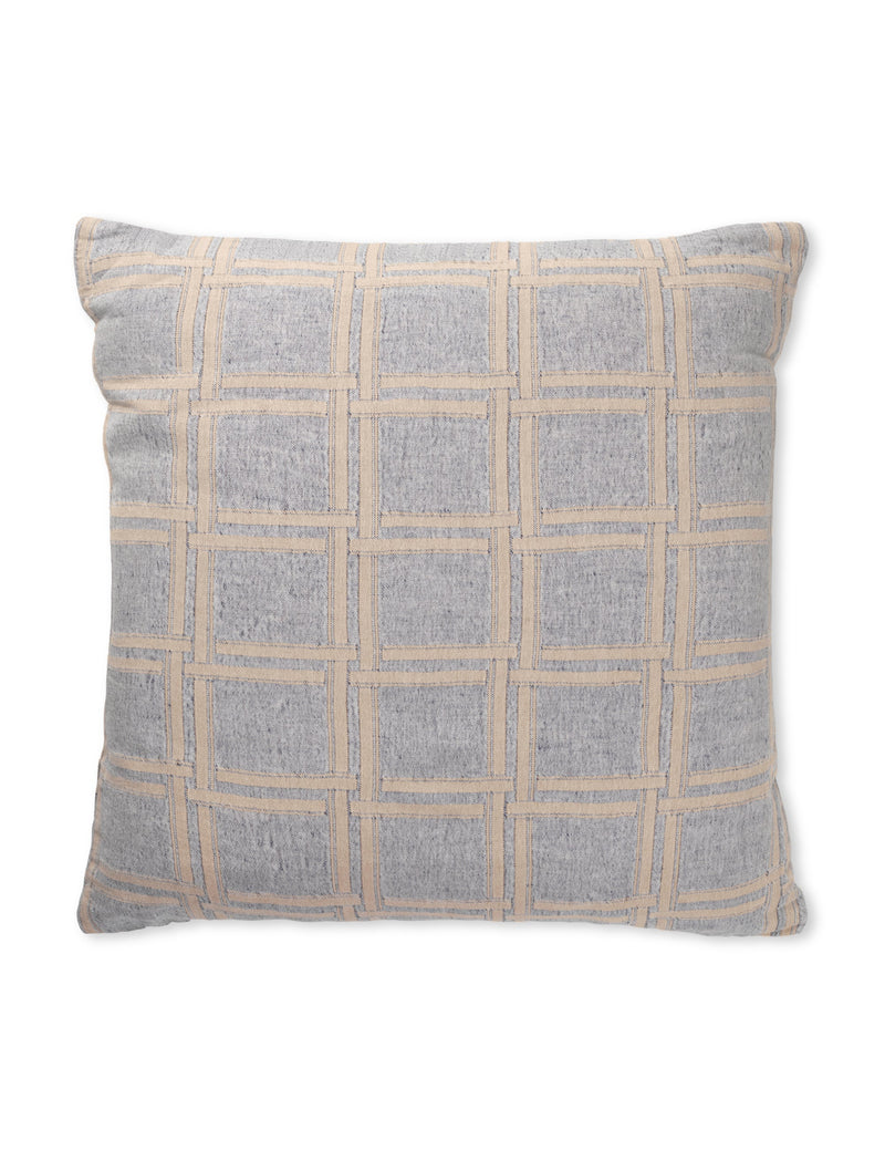 Elvang Denmark Dahlia cushion 50x50 cm Cushion Crown blue