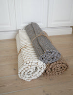 Elvang Denmark Hazelnut rug 60x180cm Floor runner Light grey