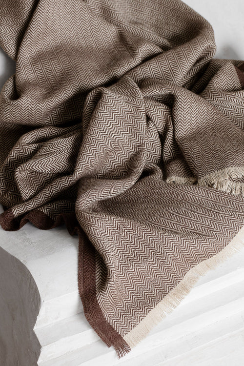 Elvang Denmark Herringbone throw Throw