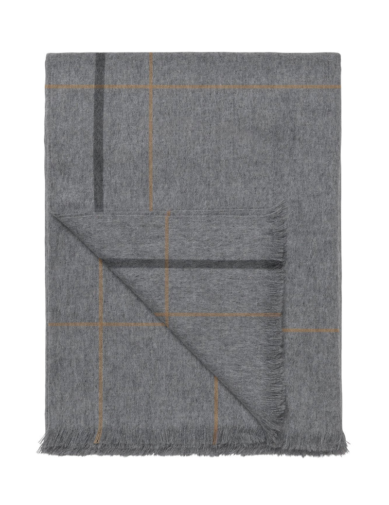 Elvang Denmark Square throw Throw Light grey