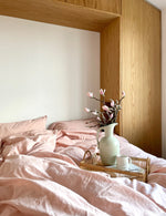 Elvang Denmark Star duvet cover 135x200 cm Bed linen Light rose