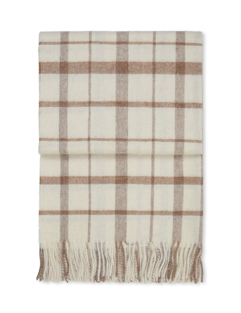 Elvang Denmark Tweed Throw Mocca