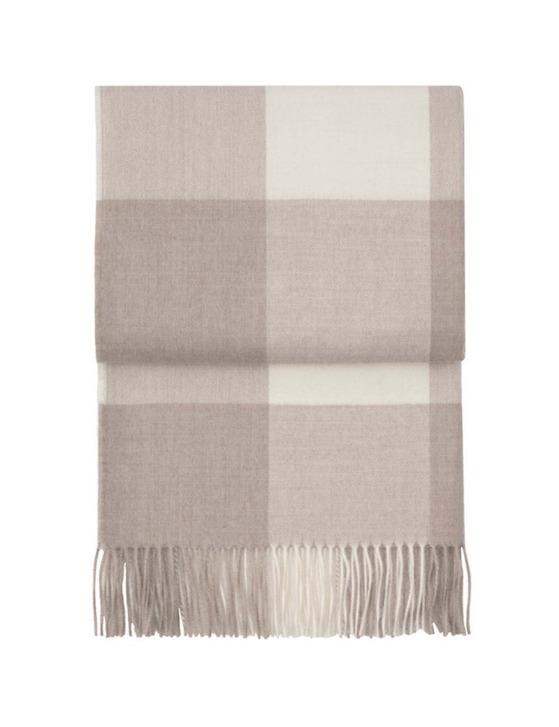 Elvang Denmark Whisper throw Throw Beige/white